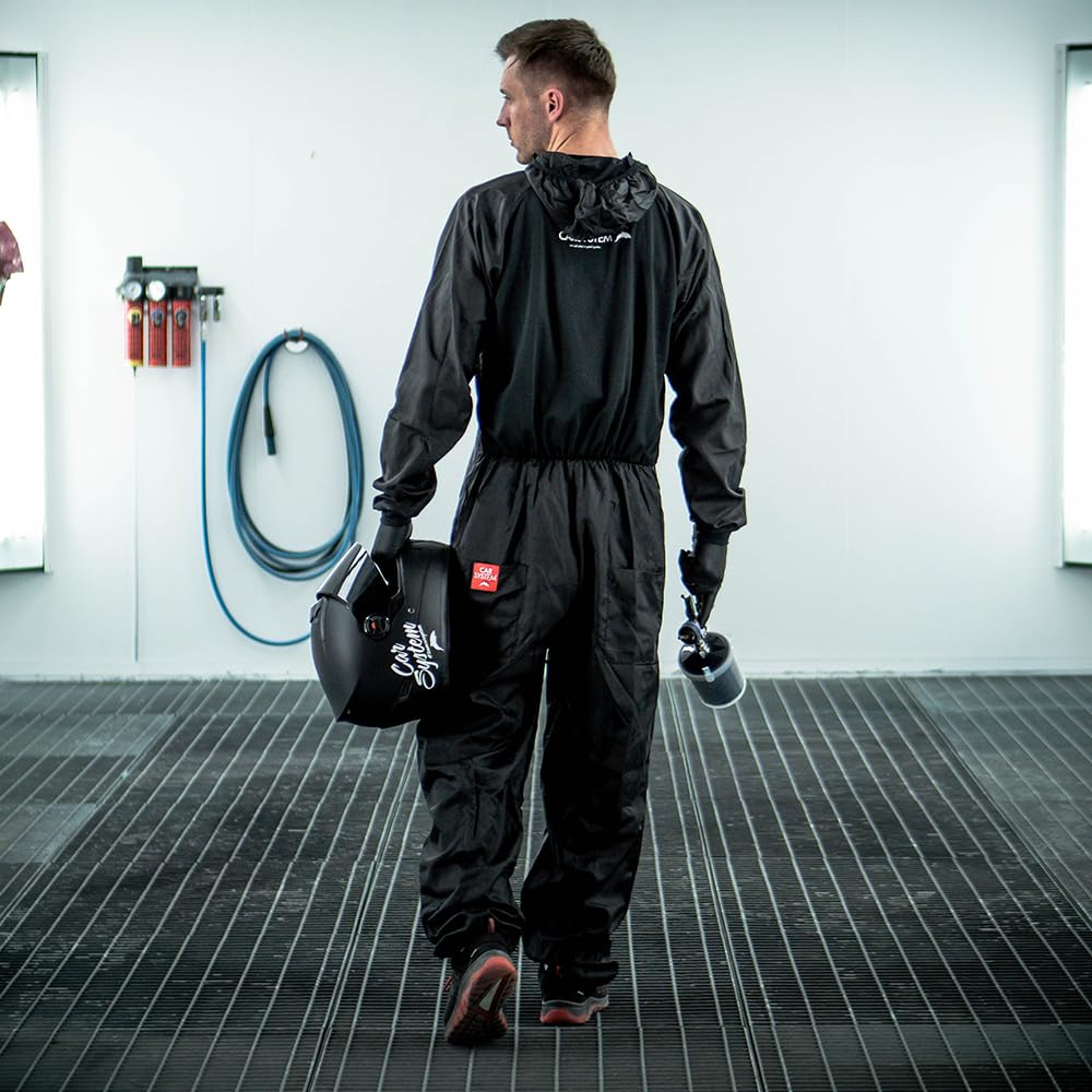 Carsystem Coverall Black Suit Lackieranzug, Maleranzug, Maleroverall, antistatisch, waschbar schwarz