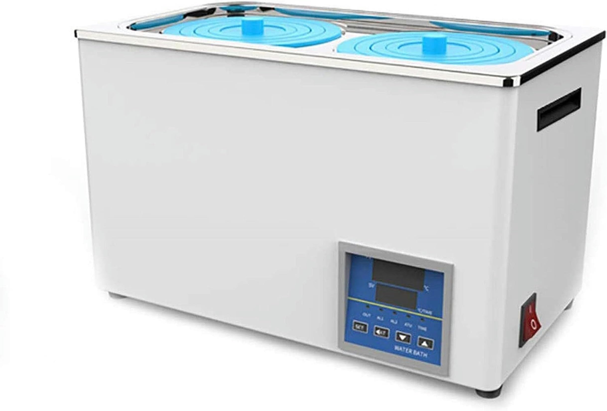 Bagnomaria Termostatico Digitale, 1/2/4/6 Fori Bagnomaria da Laboratorio Riscaldamento Elettrico Bagno Termostatico Attrezzatura da Laboratorio, Bagnomaria Termostatico Digitale Riscaldamento Elettr
