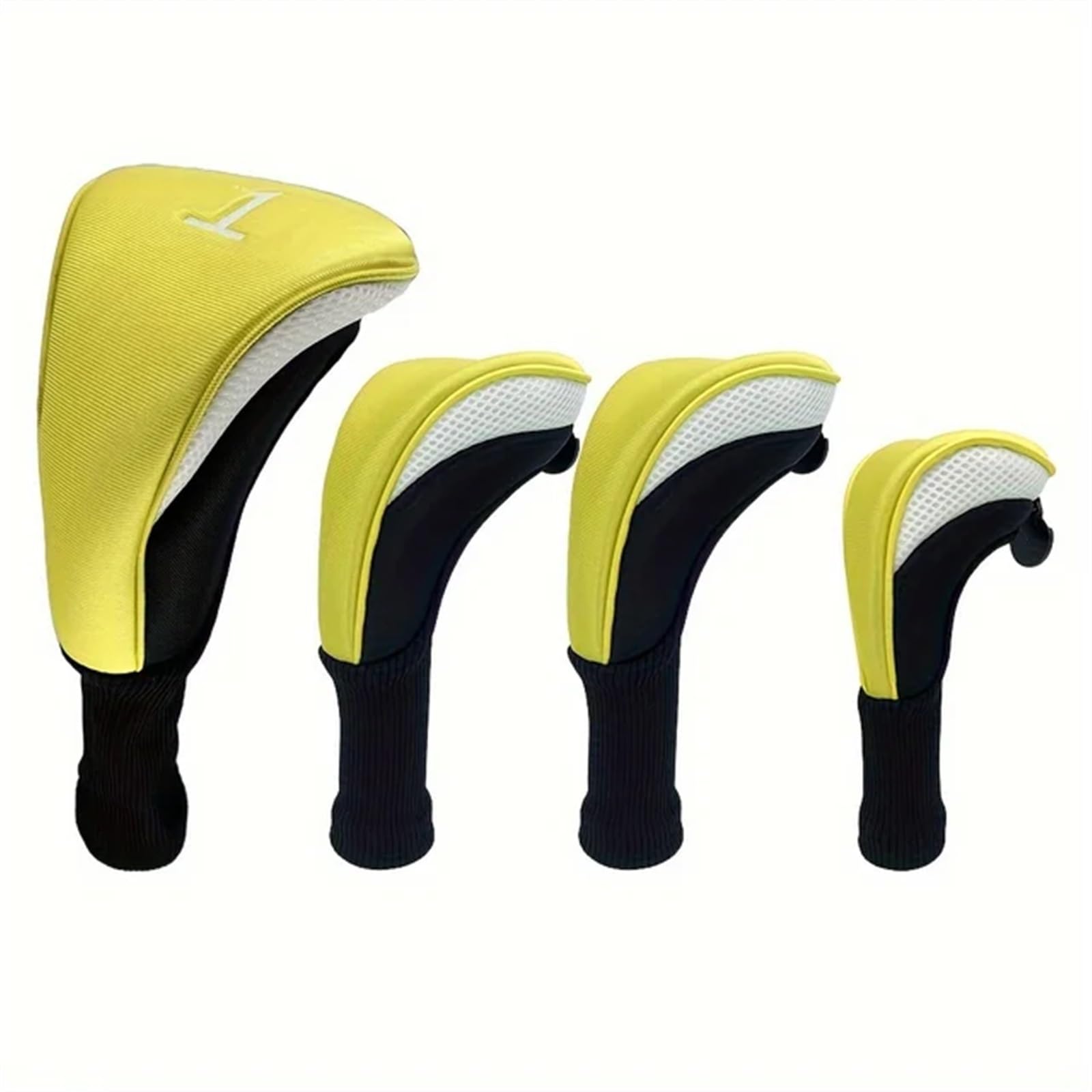4 Fundas Protectoras for Cabezas de Palos Golf Funda para Cabeza de Palo de Golf