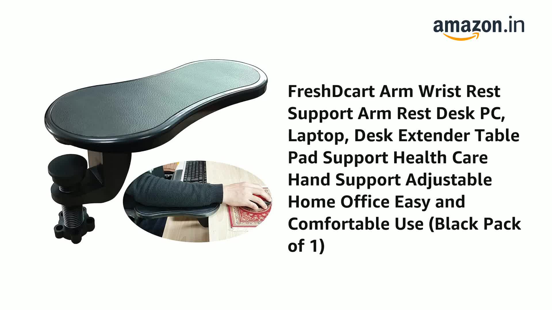 Arm Rest For Desk, Desk Extender, Wrist Rest Pads For Desk - View #6