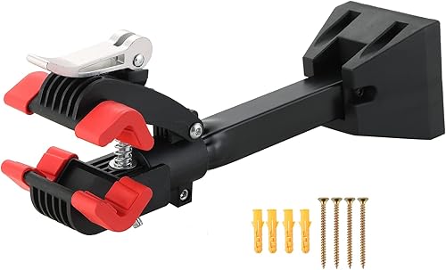ATPEAM Wall Mounted Bike Repair Stand Bike Clamp Foldable Heavy Duty Bicycle Maintenance Rack