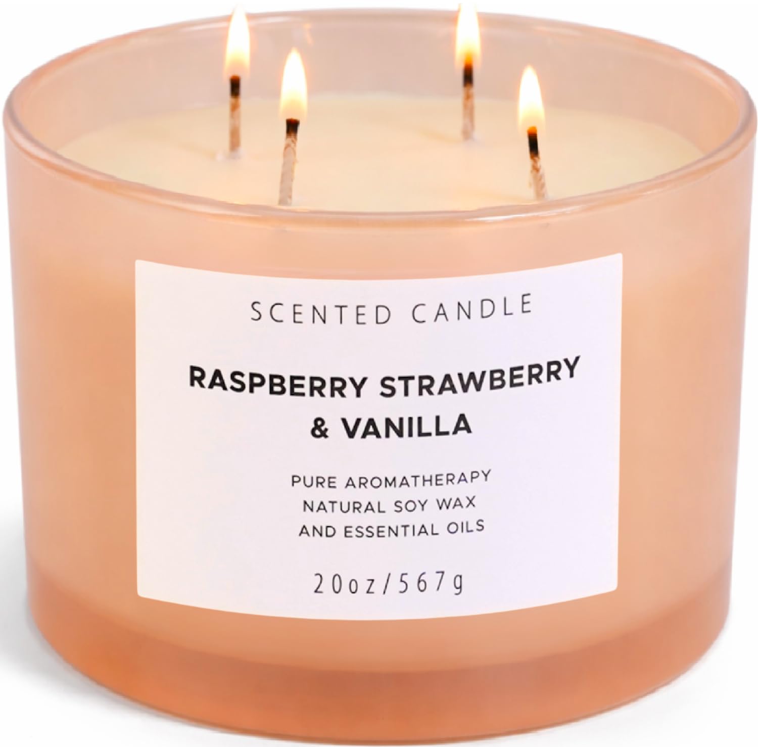 T&H Raspberry Strawberry Vanilla Candle