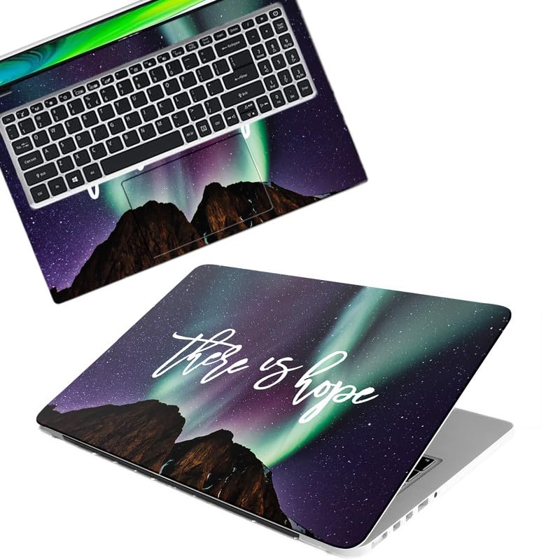 Galaxsia DSGN 405 Full Body Laptop Skin Bubble-Free| Laminated & Removable | HD Quality Sticker for Laptops Upto 15.6 Inches Compatible with Hp/Dell/Acer/Lenovo/Asus etc