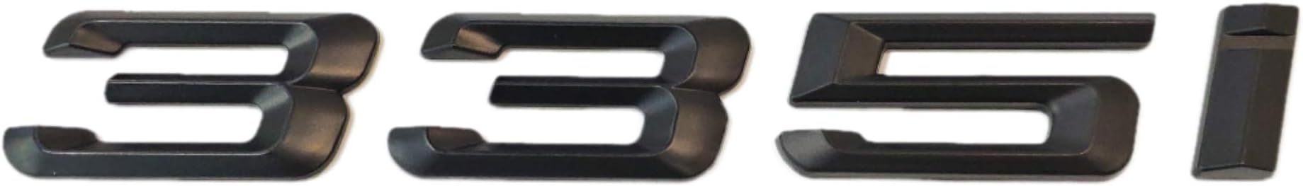 SUKRAGRAHA Replacement Model No. Rear 3D Sticker Emblem Badge for BMW 316i 318i 320i 323i 325i 328i 330i 335i (335i)