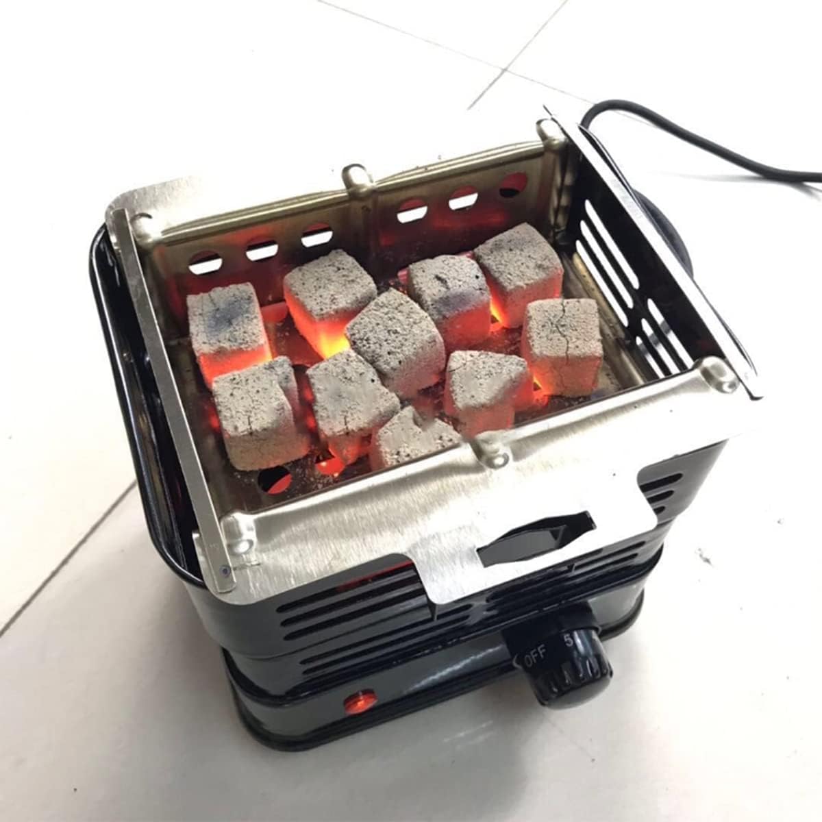 Encendedor De Carbón Eléctrico Hyqg, Shisha Eléctrica sobre Parrilla De Carbón, Estufa De Parrilla con Mango, Carbón sobre Shisha, Carbón Eléctrico sobre con Cable De Registro Adicional