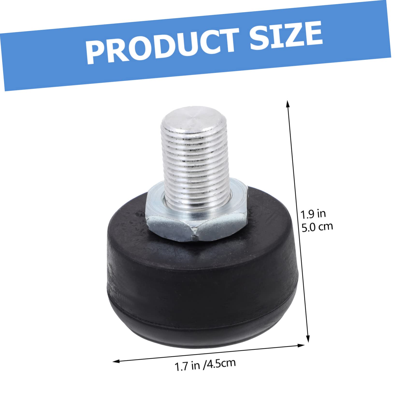 POPETPOP Professional Roller Skates Brake Stopper Durable High Grade Rubber Toe Stop for Quad Skating Easy Installation Mute Effect for Roller Skating Enthusiasts