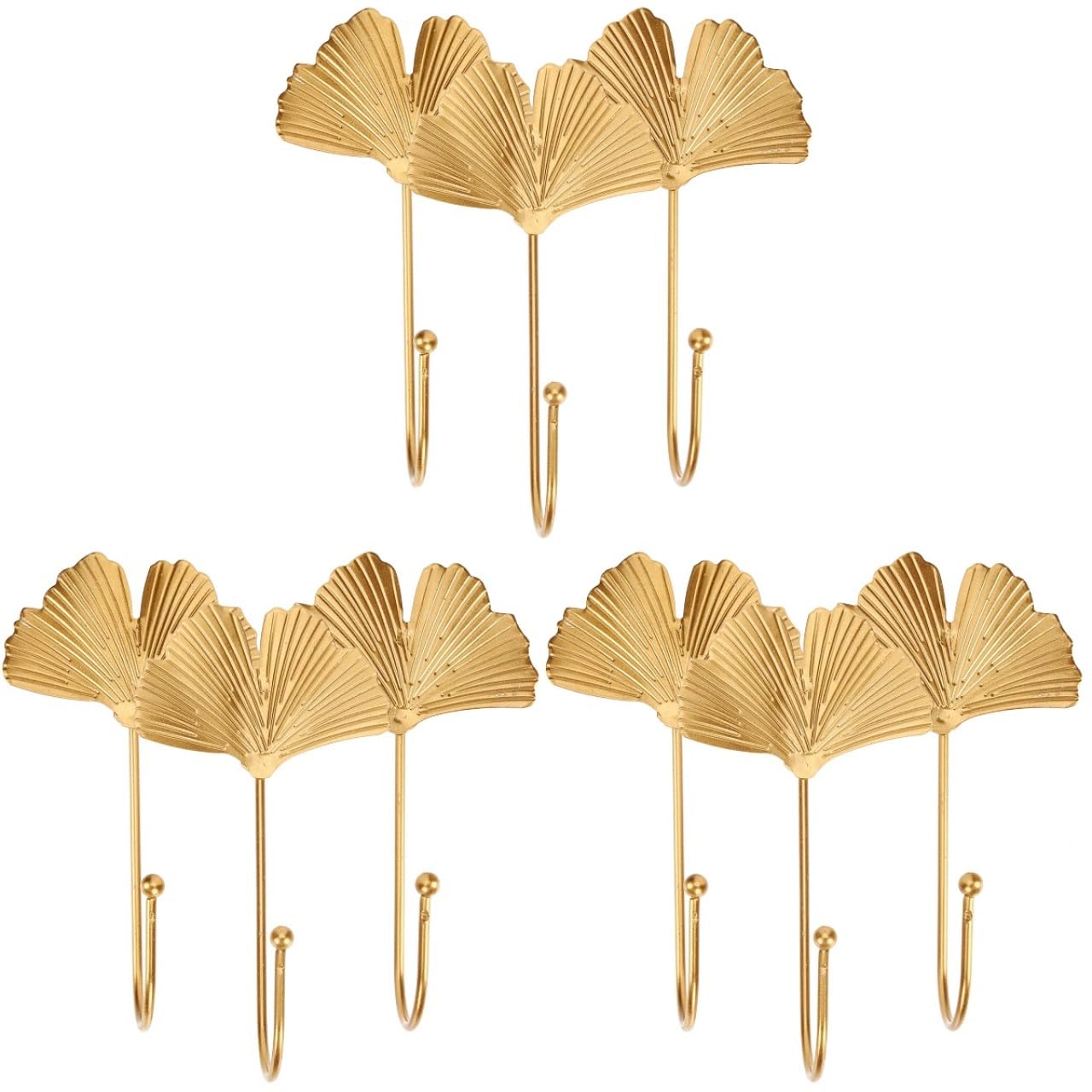 Baluue 9piezas Gancho Adhesivo Forma Ganchos De Pared Para Colgar Toallas Ropa y Accesorios Baños Cocinas Salones y Habitaciones