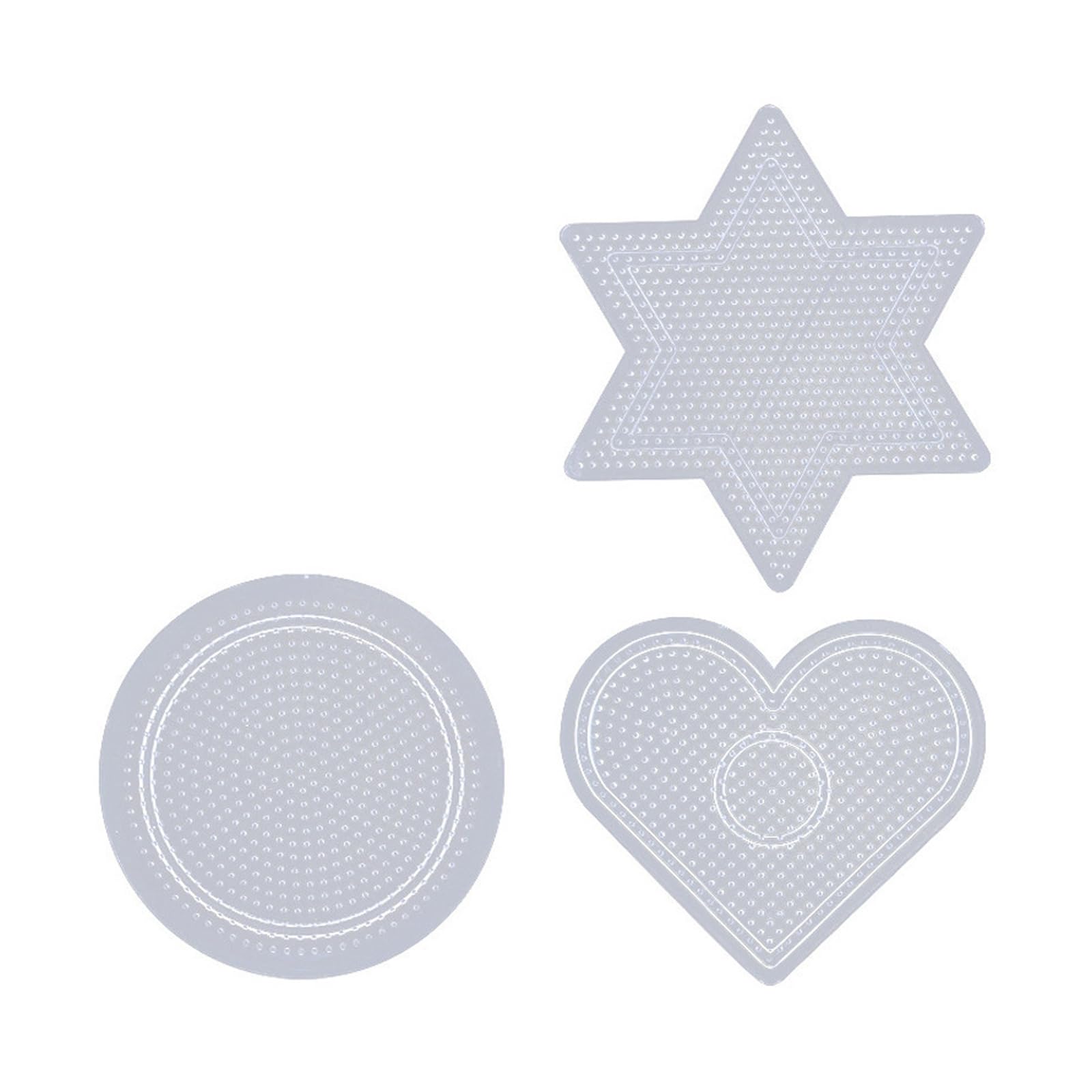 Hsioluted Sturdy Clear Fusing Sheet for Bead Projects with Heat Resistance Beads Ironing Paper