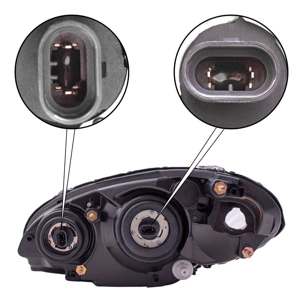 Amazon.com: Brock Replacement Driver and Passenger Headlights 