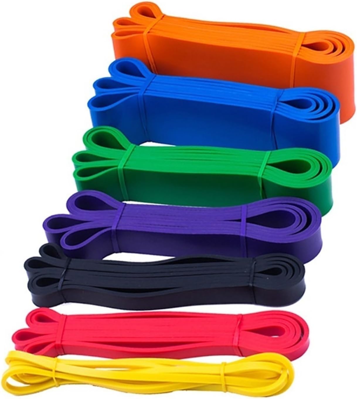Exercise Bands,Resonance Band, 1-3pcs Unisex Fitness 208cm Rubber Resi Yoga Bands Pilates Elastic Expander Strength Gym Exercise Sport Equipment