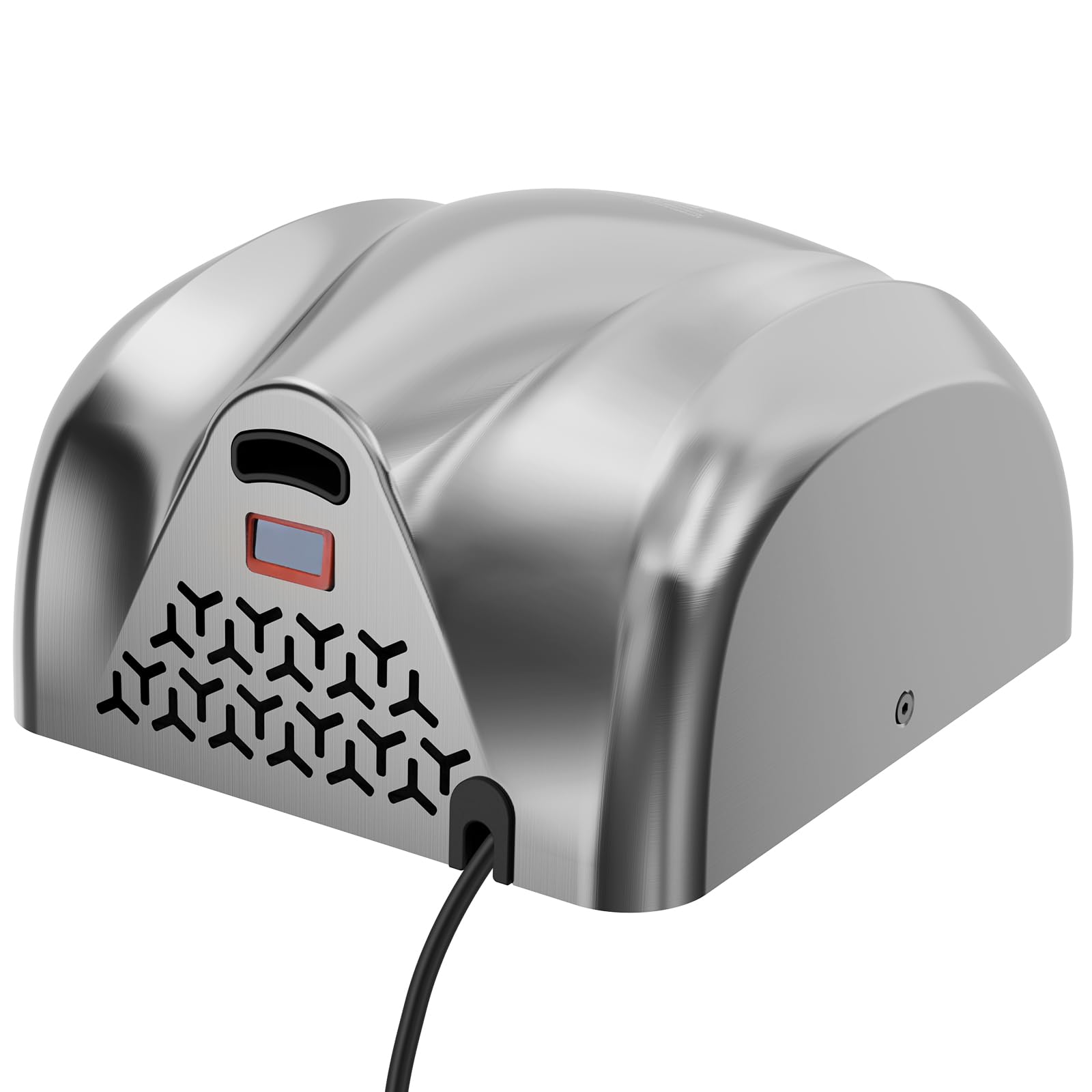 VEVOR Secador de Manos Eléctrico 1300 W Secador de Manos Automático Comercial de Servicio Pesado Filtro HEPA de Alta Velocidad de Acero Inoxidable 2 Opciones de Energía para Inodoros 325x295x180 mm