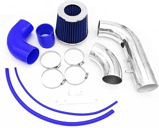 EMUNA COMPATIBLE PERFORMANCE AIR INTAKE SYSTEM KIT FOR 2002-2005 Chevy Cavalier Ecotec 2.2L L4 Engine/2002-2005 Pontiac Sunfire Ecotec 2.2L L4 Engine (BLUE)