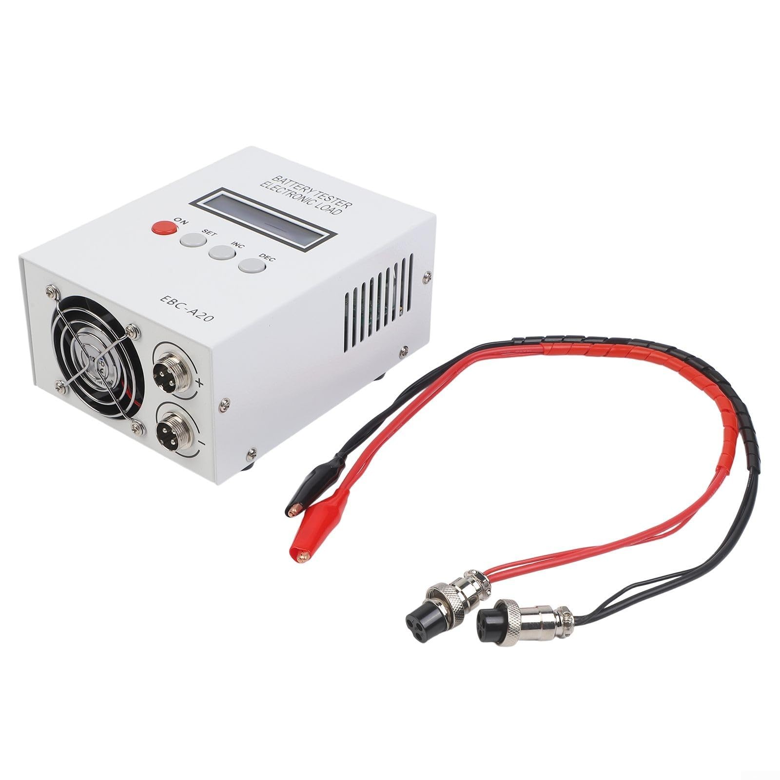 EBC-A20 Batteriekapazitätstester, 5A Ladung 20A Entladung 85W, PC-Softwaresteuerung, LCD-Display, für Li-Ion-Säurezellen, einstellbarer Strom (A)