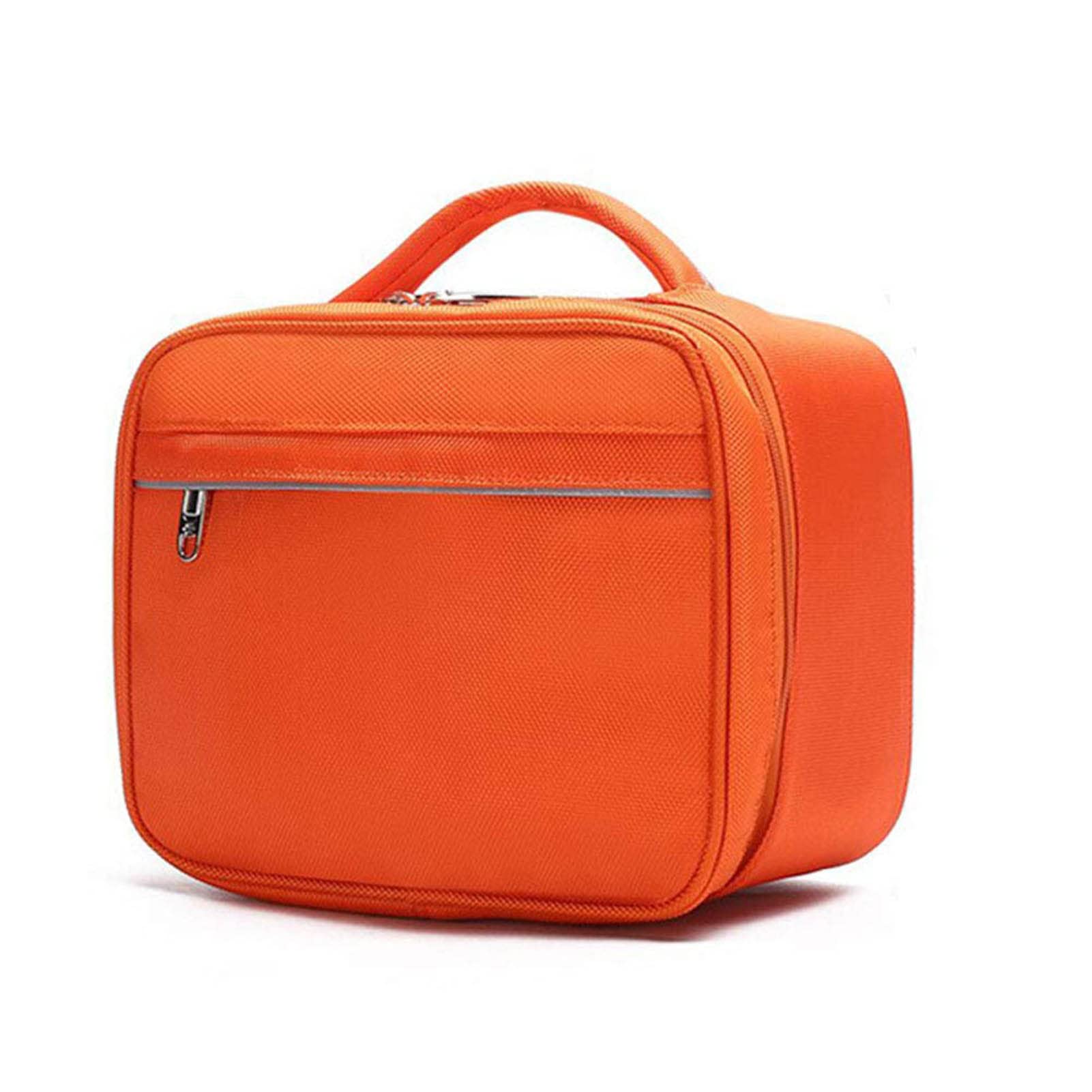 Torba pierwszej pomocy, apteczka, kompaktowa torba na apteczkę, etui Lekka torba do przechowywania leków Wielofunkcyjna warstwowa (kolor: pomarańczowy) (pomarańczowy)