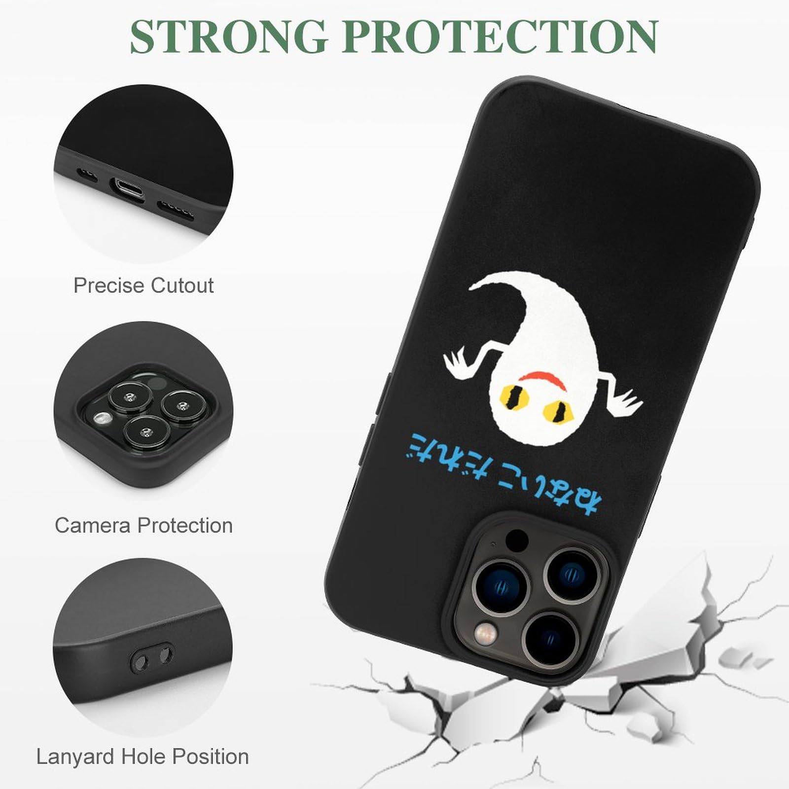 Amazon.co.jp: iPhone 13 Pro ケース ねないこだれだ iPhone 13 Pro