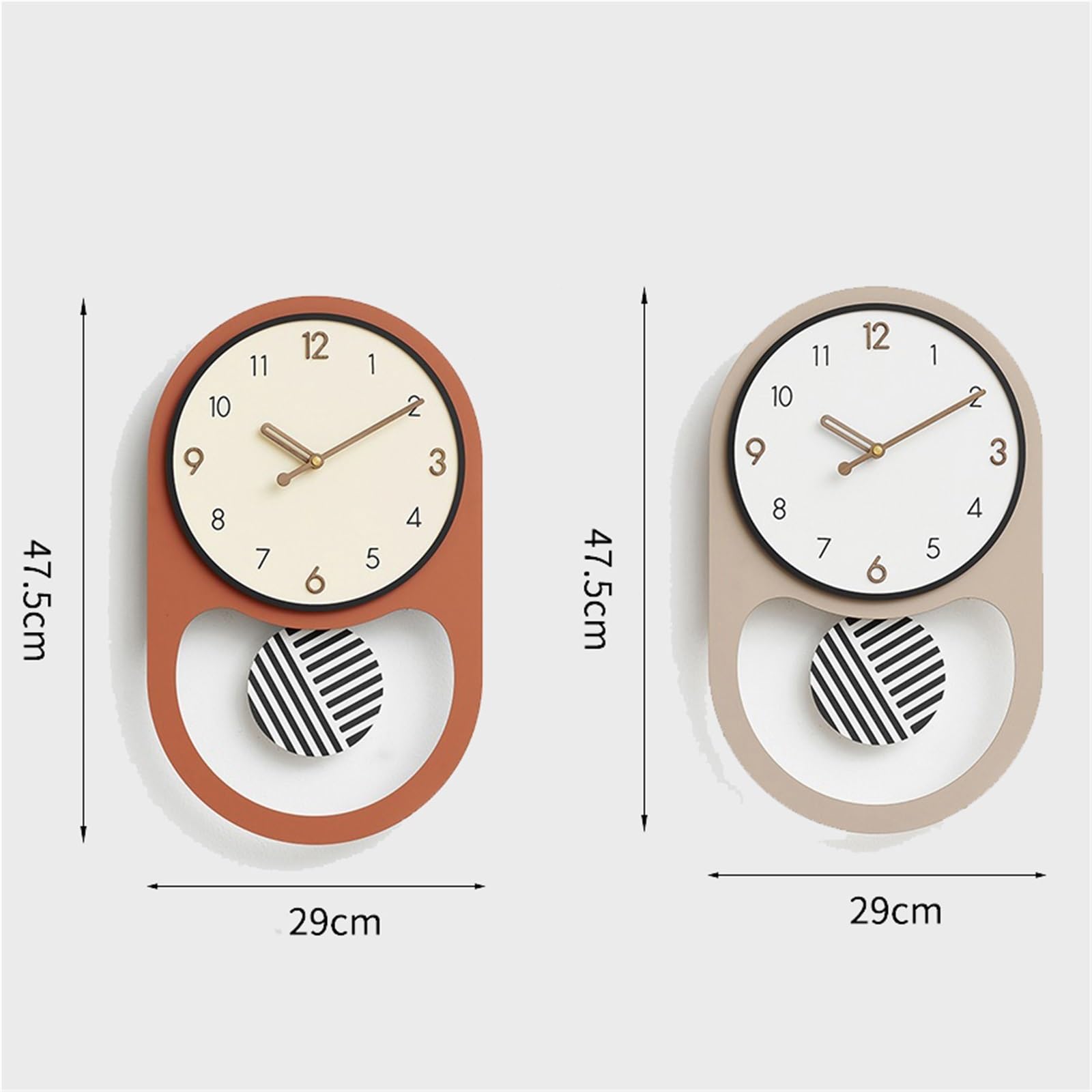 Orologi da parete Orologio Design Minimalista Silenzioso