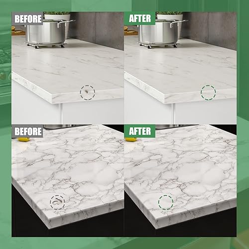 Miniatura 5 de Kit de reparación de encimera de cuarzo, kit de reparación de virutas de granito y mármol, kit de reparación de virutas de cuarzo, adecuado para