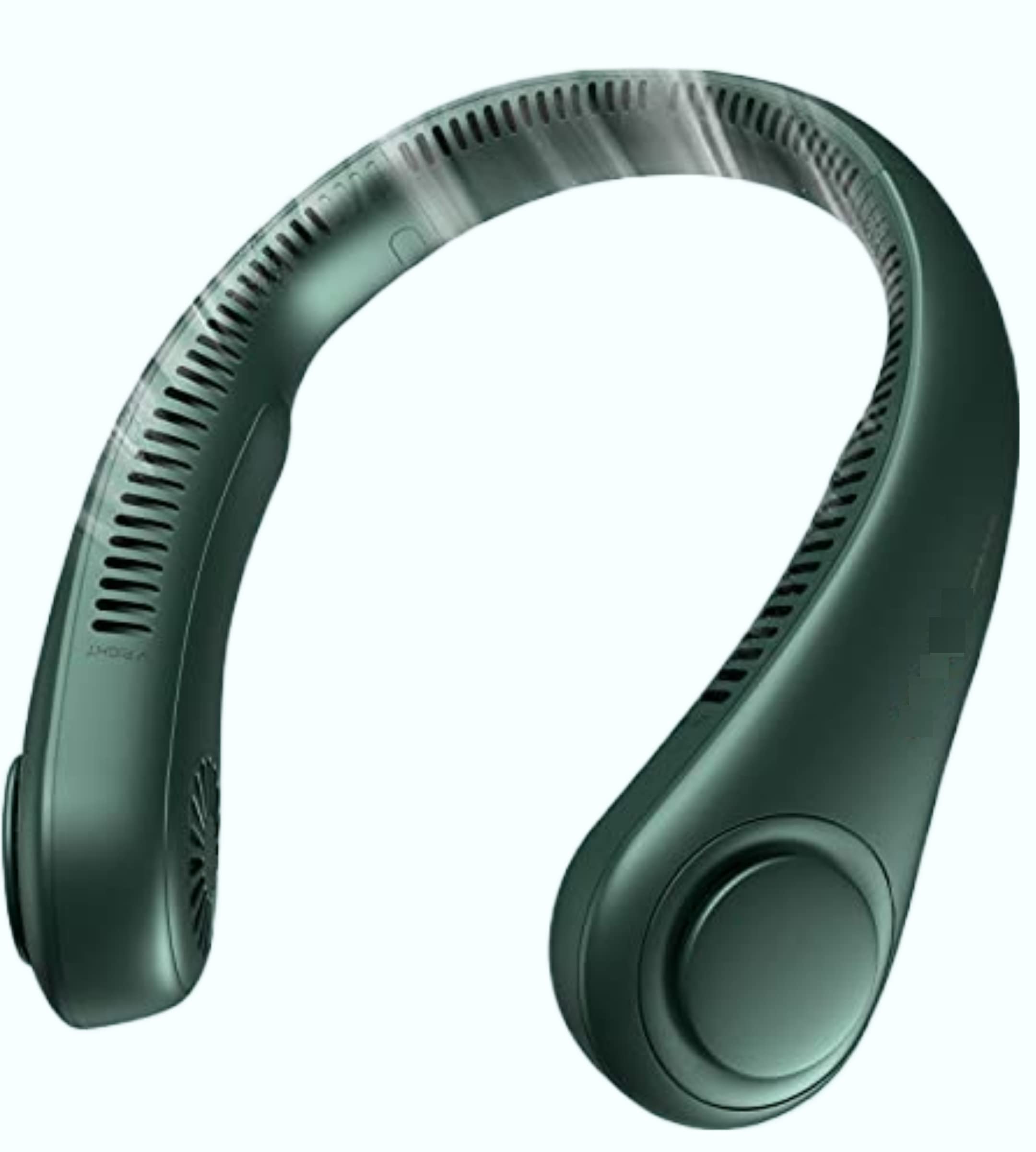 Ameeha Portable Neck Fan, Personal Mini USB Bladeless Neck Fan Handfree Neckband Hanging Fans for Camping Hiking Outdoor Travel (Green) (B0C2ZBXBSX) Amazon Price History, Amazon Price Tracker