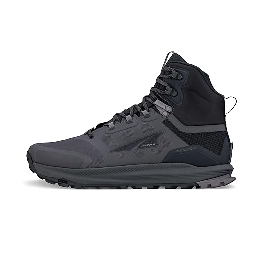 Buy ALTRA Men's Lone Peak 9 Waterproof Mid Hiking Shoe, Black, 7.5