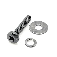 Vista 3 de ReplacementScrews Tornillos de montaje en pared M4 compatibles con instalaciones Samsung de 0.748-0.866 in (paso de 0.049 in)