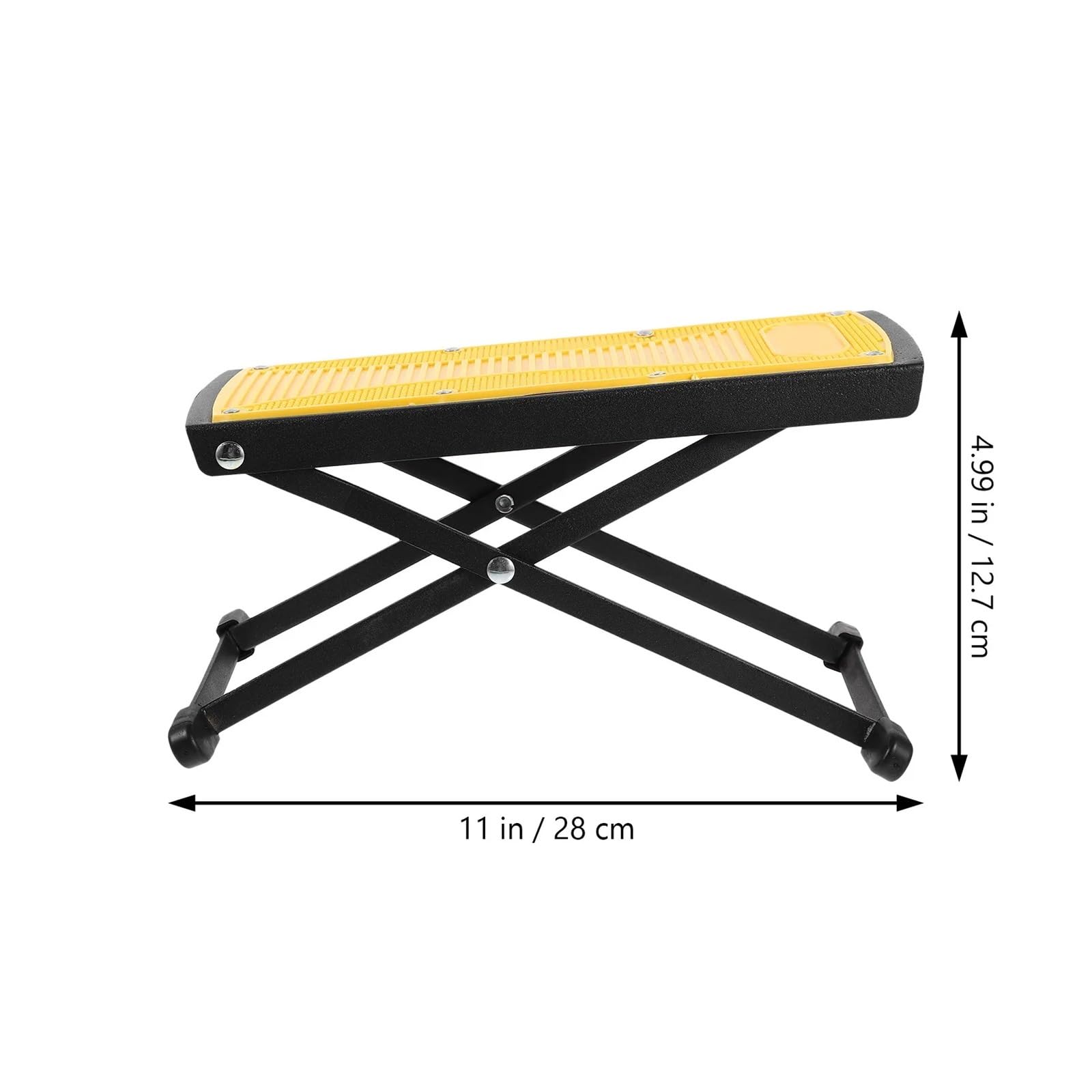 Verstellbare, Rutschfeste, Faltbare Gitarren-Fußstütze | Metallstabilität, rutschfester Griff, höhenverstellbar for Leistung