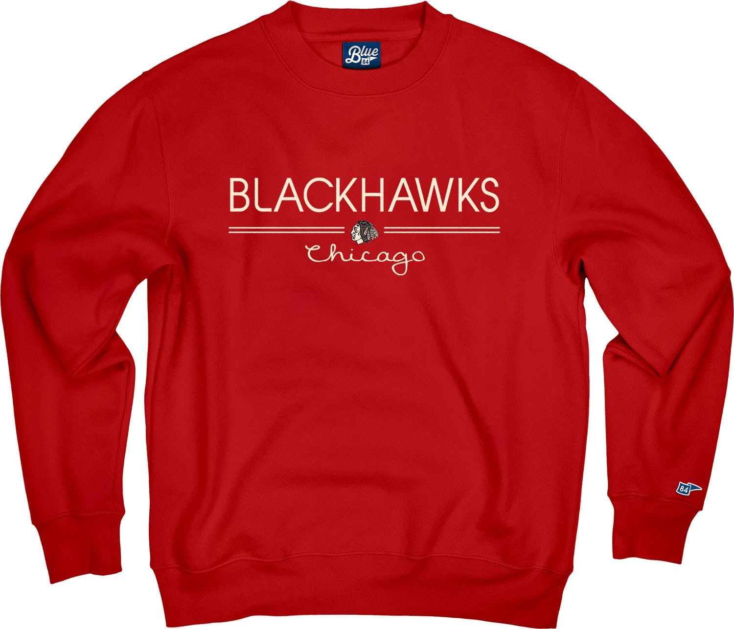 Blue 84 NHL unisex-adult Nhl Officially Licensed Crewneck Sweatshirt Throwback - Image 2