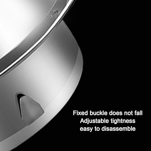 Miniatura 6 de Cubierta de chimenea de acero inoxidable 304, tapa de ventilación de aire, salida de aire de pared exterior, cubierta de lluvia, tapa de ventilación