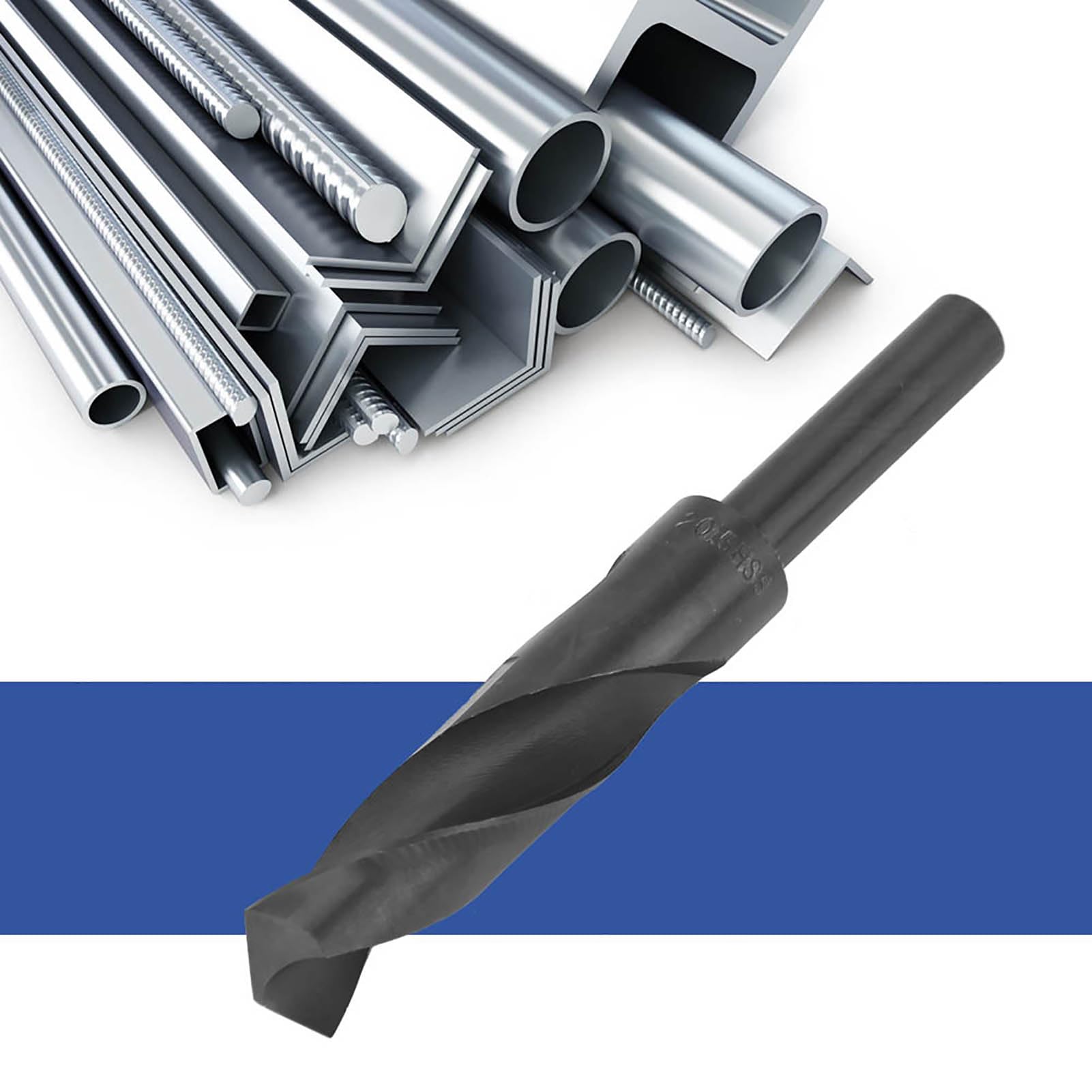 Foret hélicoïdal en acier 1/2 petite poignée 9341 foret de fraisage en acier à grande vitesse (20,5 mm)