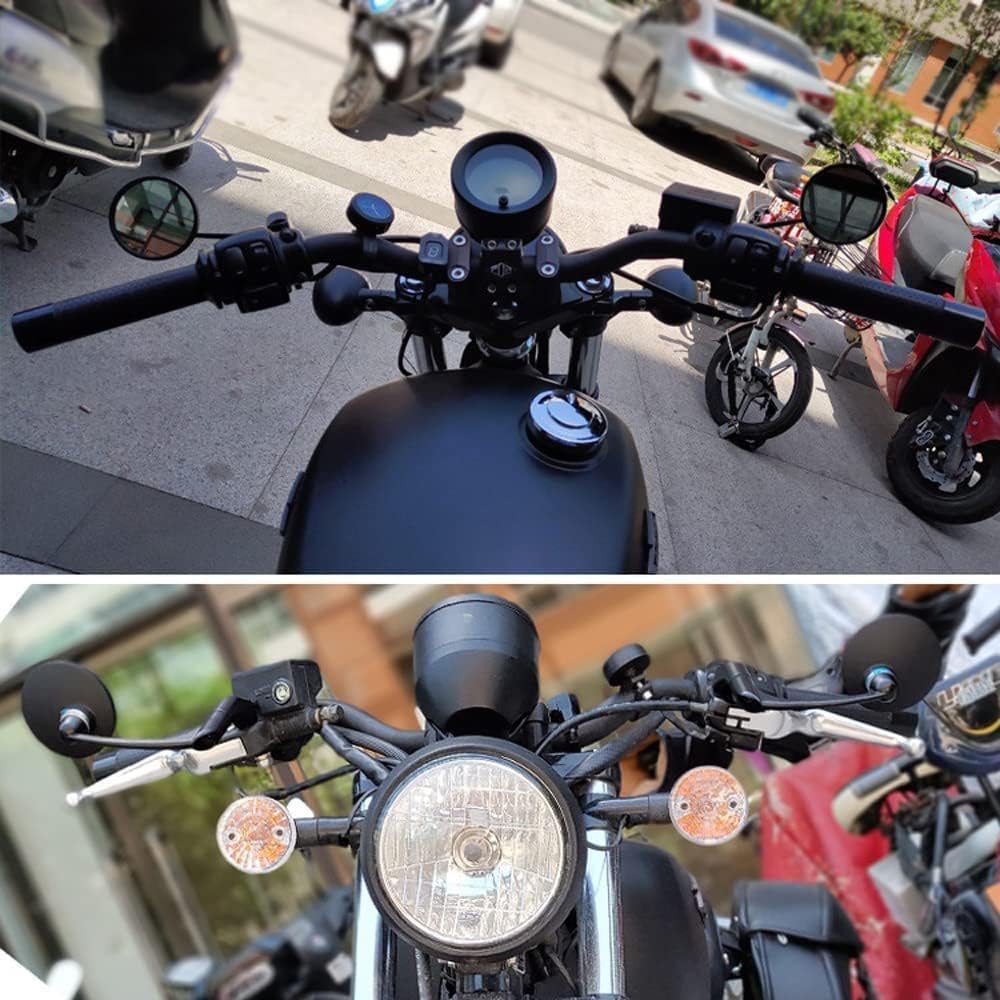 Amazon | Aleyar ホンダ CL250 MC57 CL500 2023-バックミラー (設計2 