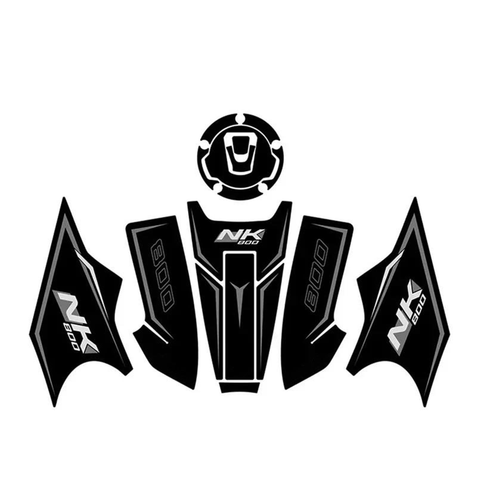Piwine Color1 Motorcycle Accessories Side Fuel Tank Pads Protector Stickers Tankpads Sticker For Cfmoto 800Nk Kneepad