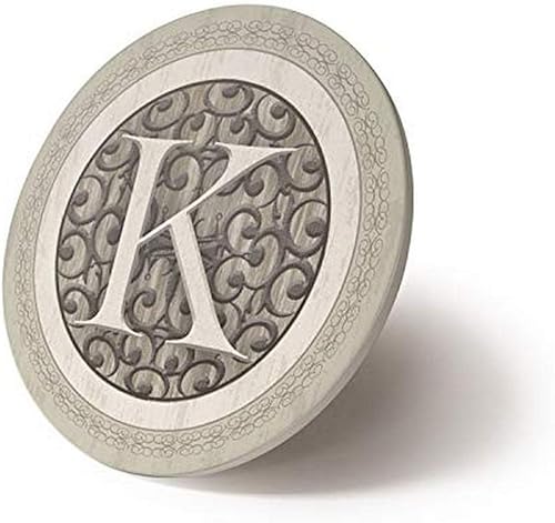 Miniatura 10 de CoasterStone Salvamanteles absorbentes de calor con monograma, piedra, B