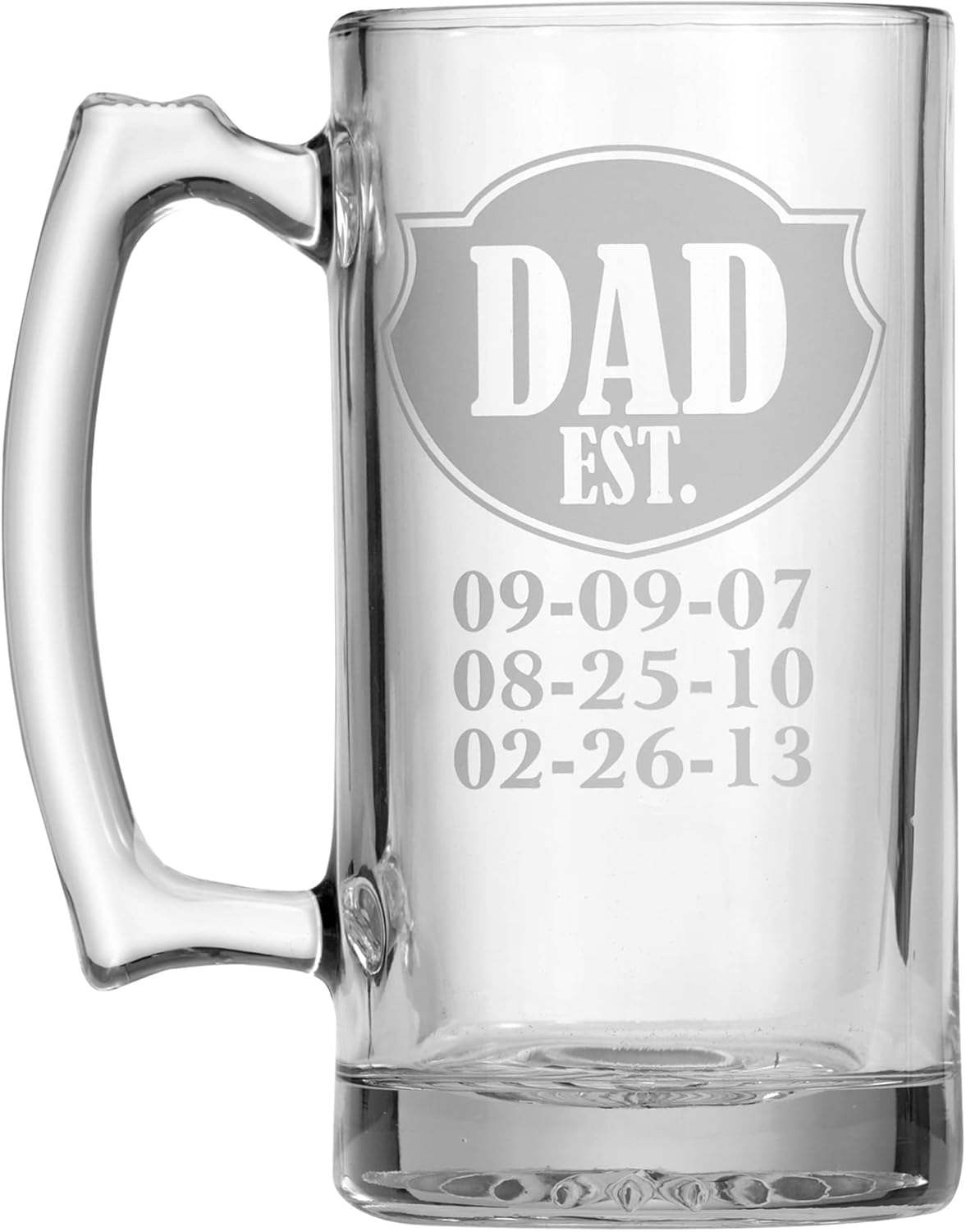 Let's Make Memories Personalized Beer Mug for Him