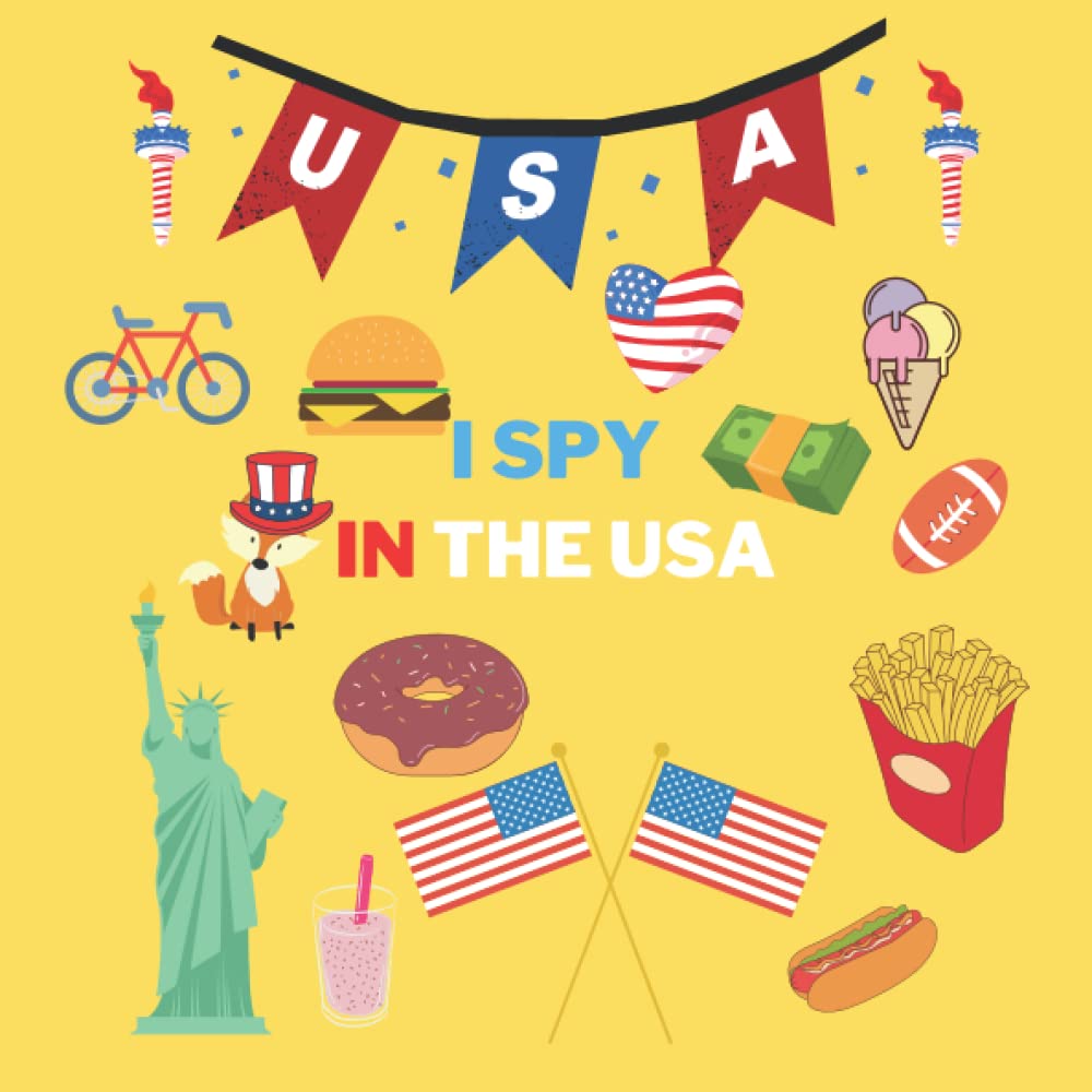 I Spy In The Usa: A fun guessing game for kids