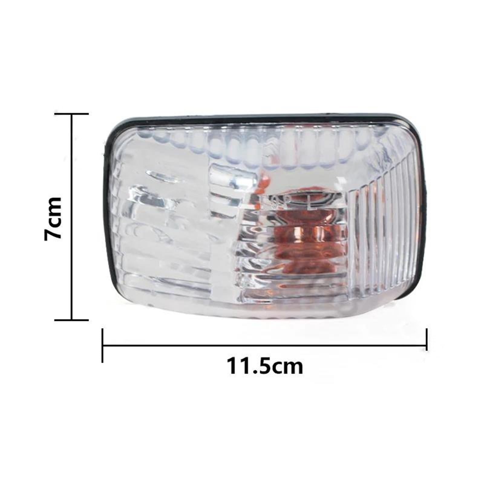 Genérico Intermitentes Laterales Led Dinámicos Luz De Señal Giro, Lateral Coche, Posición, Lámpara Puerta 24 V Para Camión Para Isuzu 700p(1pair)