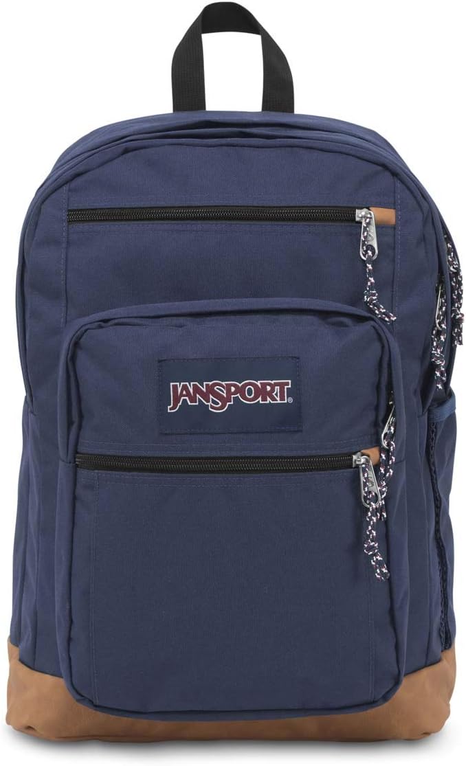 Cool Backpack, with 15-inch Laptop Sleeve - Large Computer Bag Rucksack with 2 Compartments, Ergonomic Straps, Navy | Computer Bag, Rucksack, 2 Compartments, Ergonomic Straps