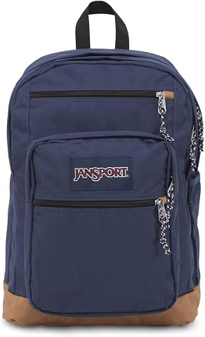 JanSport Cool Backpack with 15-inch Laptop Sleeve, Navy