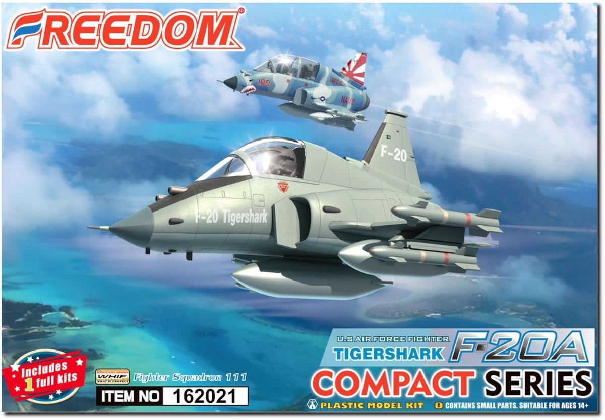 Amazon | フリーダムモデルキット コンパクトシリーズ F-20A タイガー