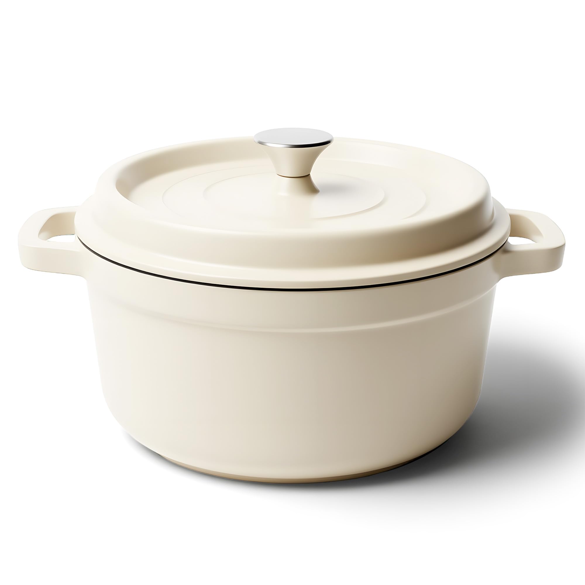 6 Quart Dutch Oven - Red Enamel Cast Iron -8 6 Quart Dutch Oven - Red Enamel Cast Iron -8