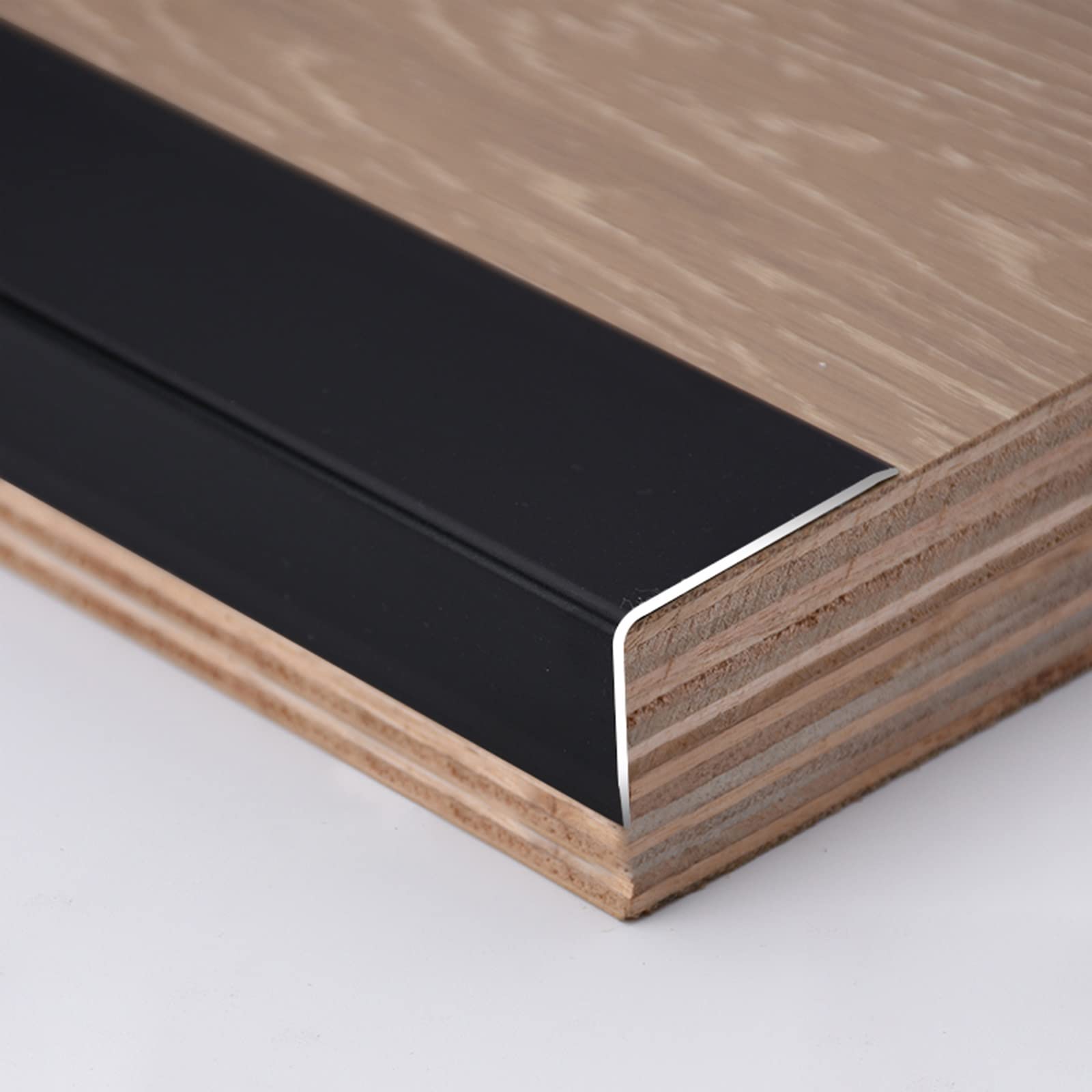 Profilo Antiscivolo per gradini, Profilo di Protezione per gradini, Profilo di Transizione per gradini/Profilo di Transizione per Pavimenti (C, 100 cm (39 Pollici))
