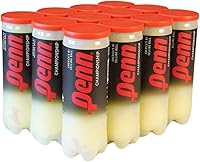 Penn Championship Regular Duty Tennis Balls - Official USTA League Felt Balls for Clay, Grass & All Courts