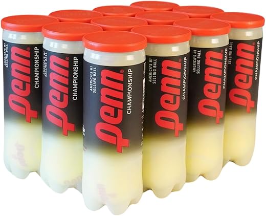 Penn Championship Tennis Balls - Regular Duty Felt Pressurized Tennis Balls