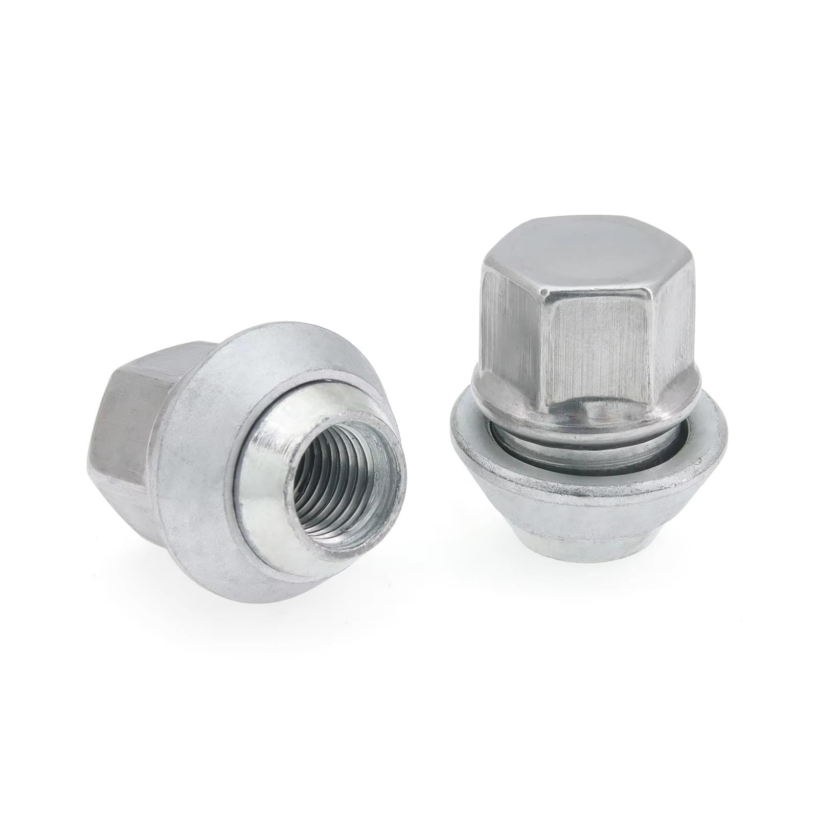 Bulloni ruota auto Compatibile Con Ford Per Focus 1998-2018 Per Fiesta 1995-2012 Dadi Per Cerchi In Lega In Acciaio M12x1,5 Con Bullone Da 19 Mm