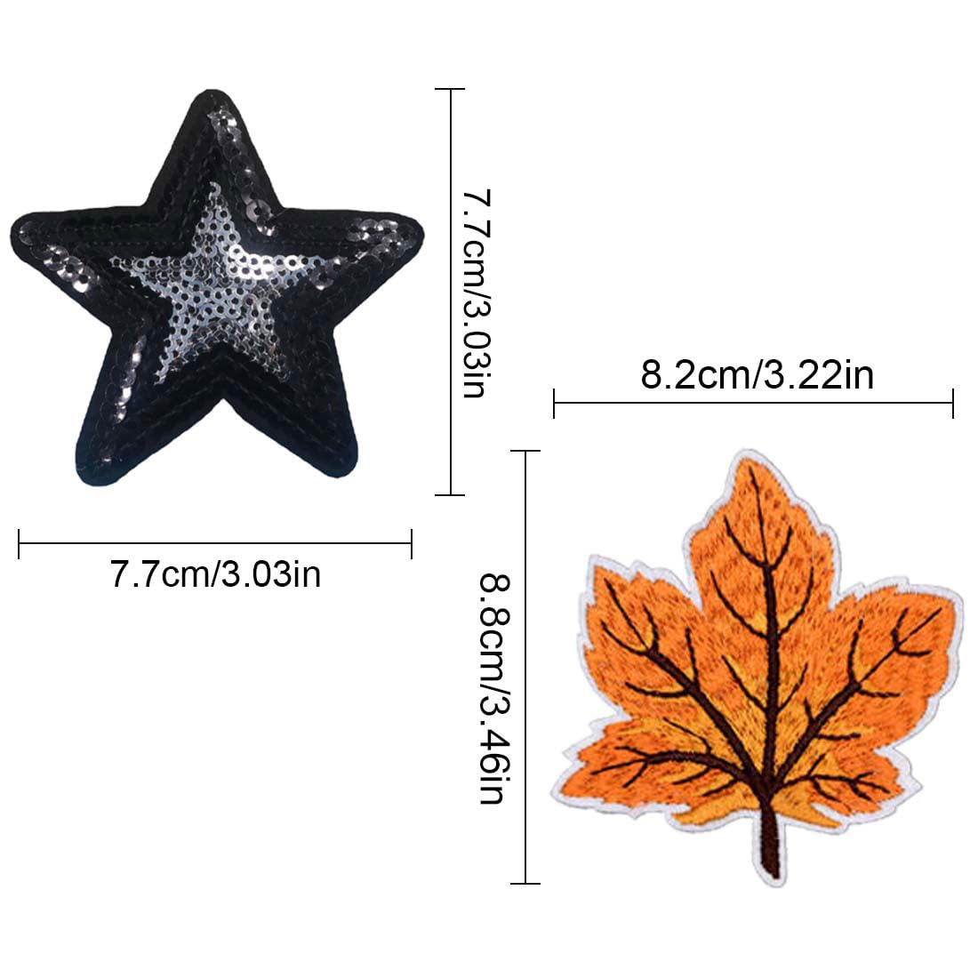 Toppa Termoadesiva A Motivo Mano Bianca - Applicazione A Ferro Da Stiro O Cucitura - Foto 8