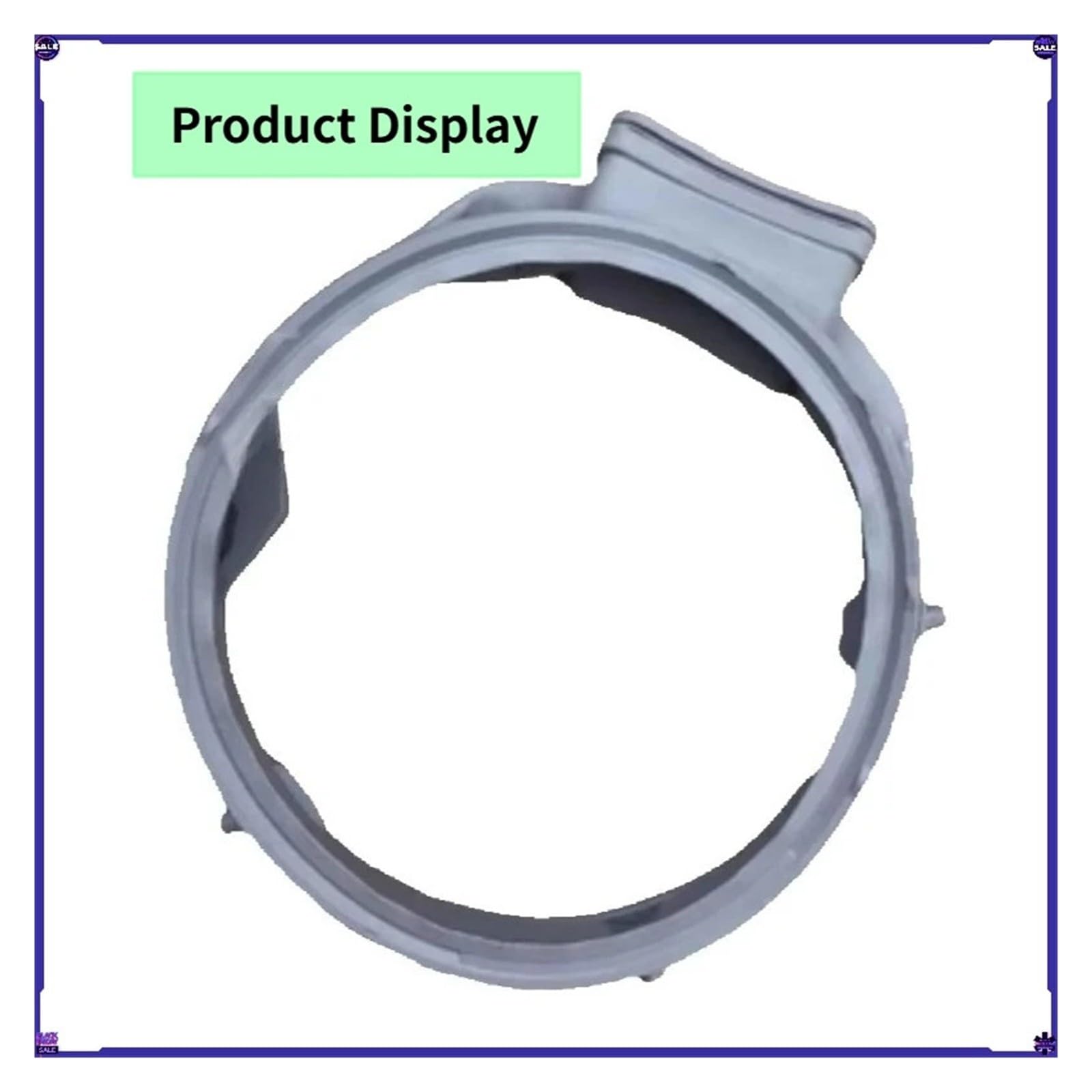 Sello De Maletero De Puerta De Lavadora MDS56540501, Compatible Con LG, Anillo De Sello De Puerta De Goma De Repuesto, Pieza De Repuesto De Lavadora De Tambor reemplazar