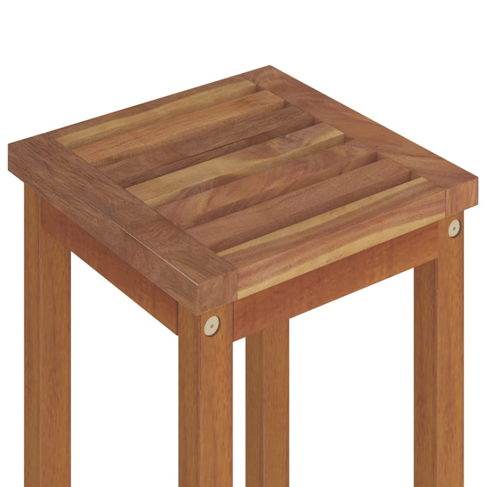 ZHOUMIN Ensemble de Bar de Jardin 9 pcs Bois d'acacia Solide a,Ensemble Bar Exterieur,Ensemble Table et Chaise de Bar,Salon de Jardin Exterieur
