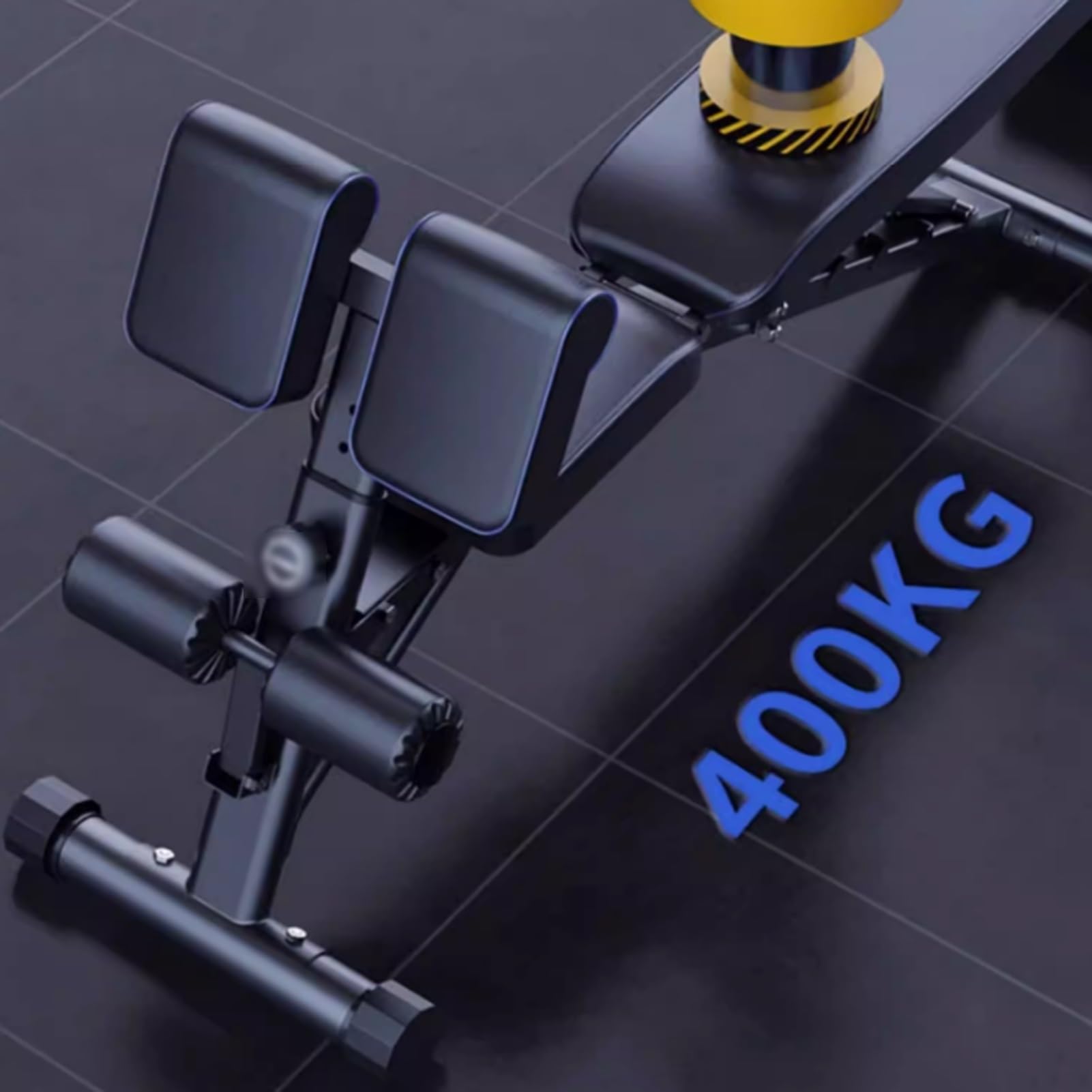 Regulowana składana ławka do treningu siłowego domowej siłowni o udźwigu 400 kg