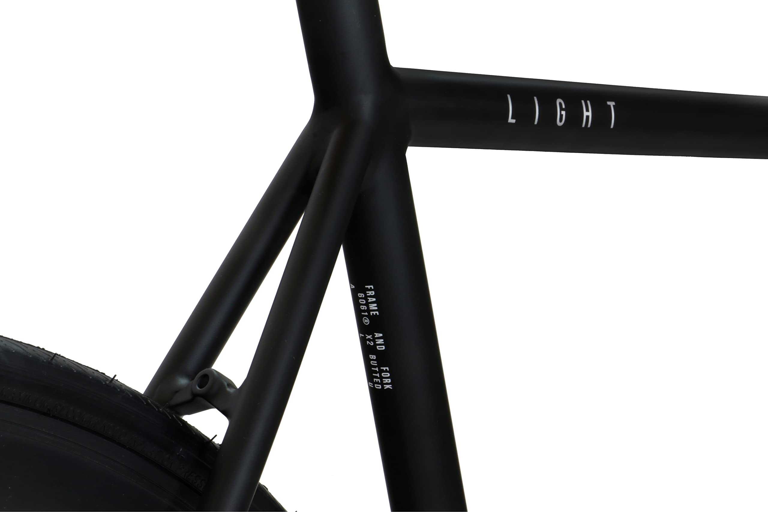 FabricBike Light - Vélo Fixed, Fixie, Single Speed, Cadre et Fourche Aluminium, Roues 28", 4 Couleurs, 3 Tailles, Environ 9,45 kg