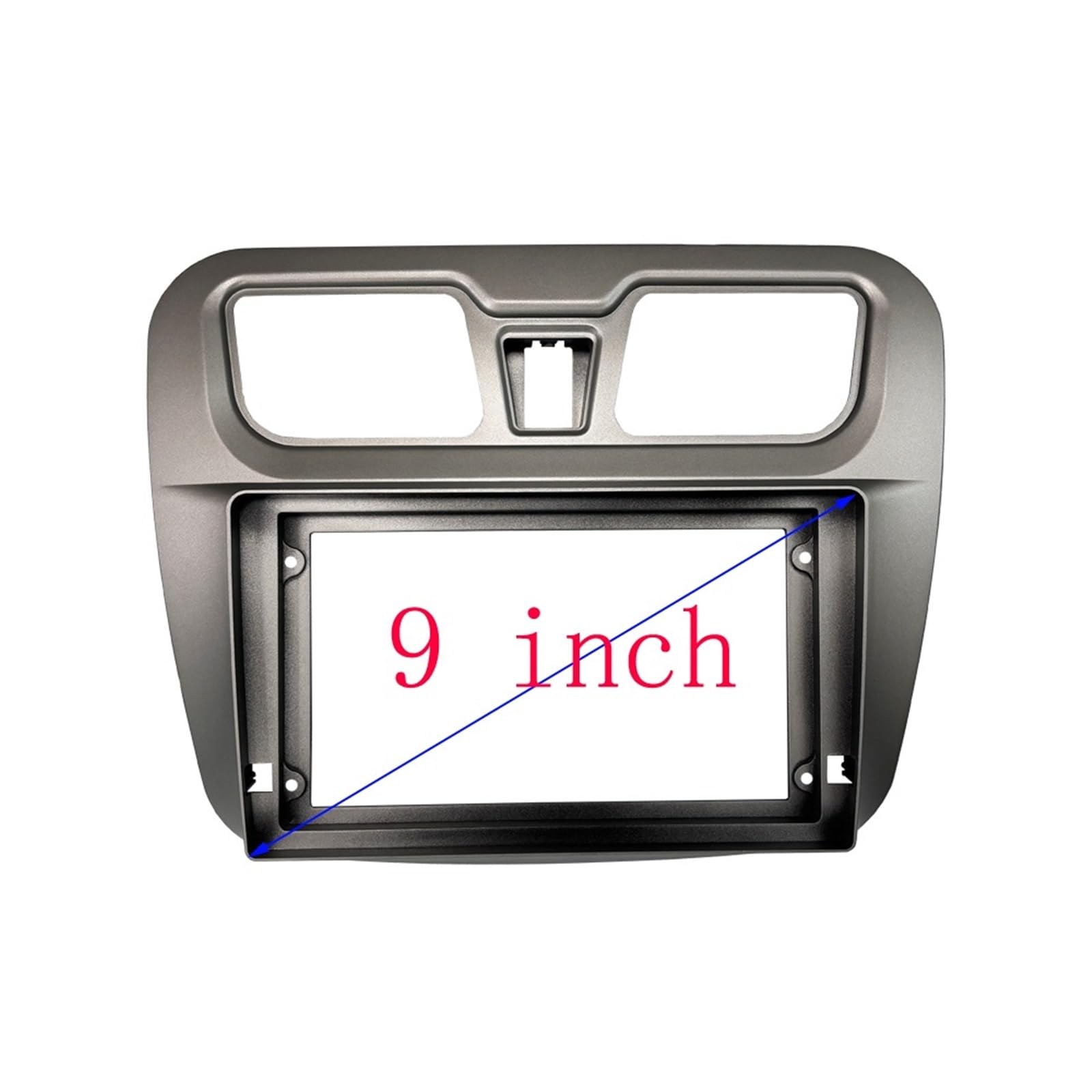 Compatible con LIFAN 530 2013-2018 Unidad Principal de Reproductor estéreo Panel Marco Tablero embellecedor instalación 9 Pulgadas Android Car Radio Fascias Marcos para Dispositivos