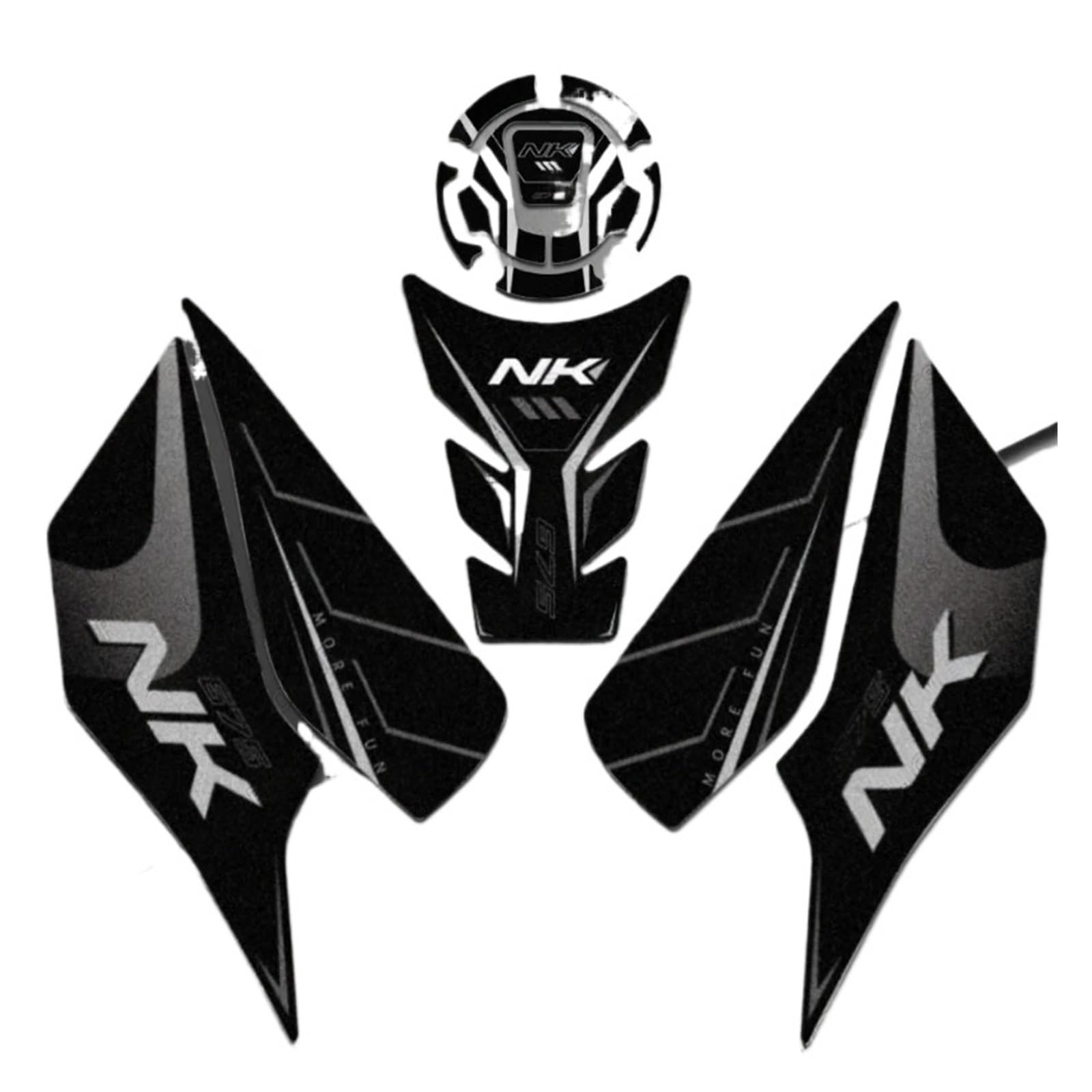 Adesivi serbatoio moto Per CF MOTO 675NK Per CFMOTO NK 675 Protettivi Moto Decalcomanie Accessori