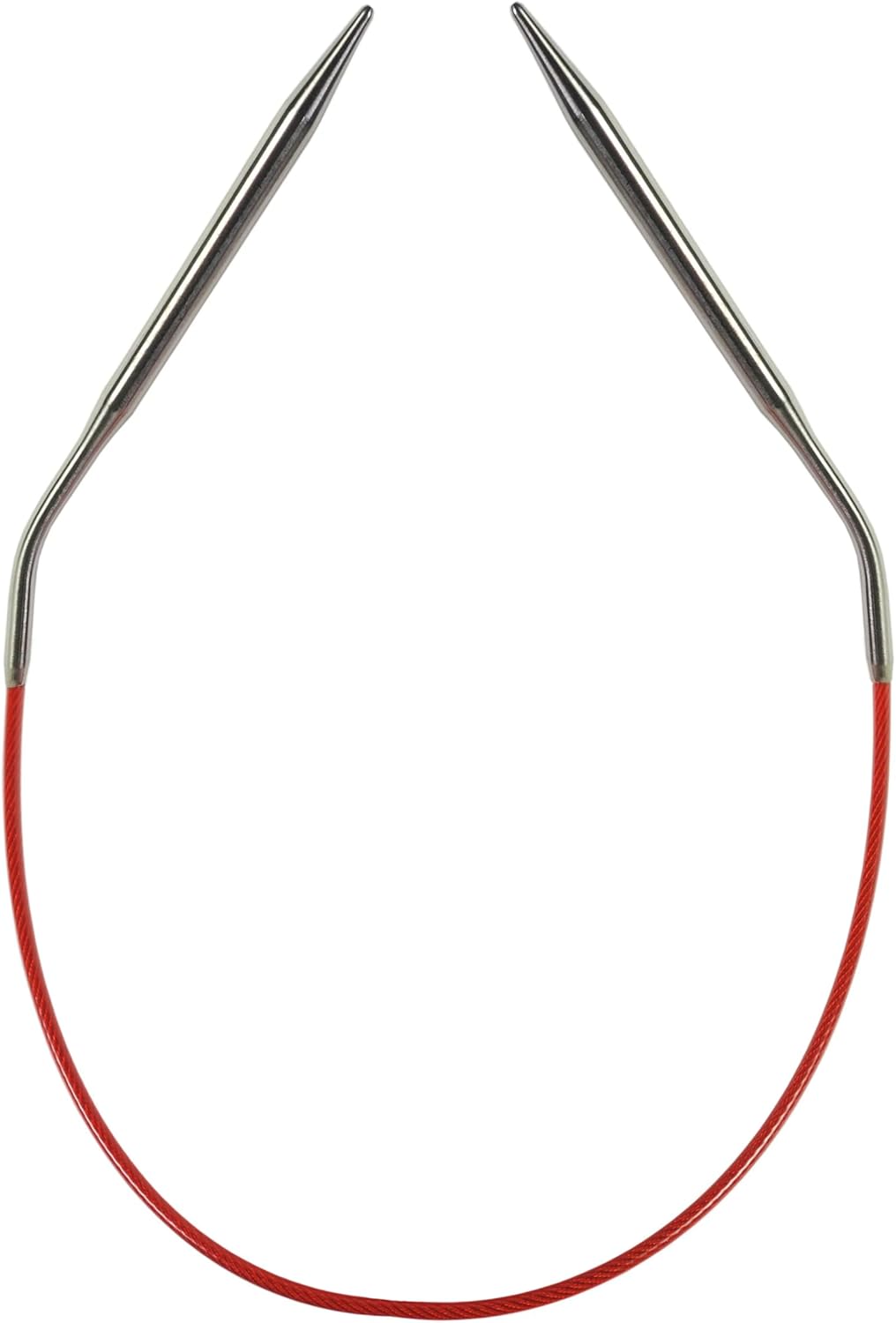 ChiaoGoo Red Circular 12 inch (30cm) Stainless Steel Knitting Needle Size US 3 (3.25mm) 6012-3